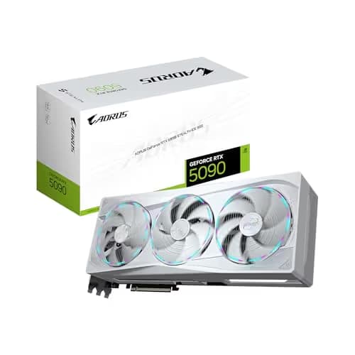 Gigabyte AORUS GeForce RTX™ 5090 STEALTH ICE 32G GDDR7 image