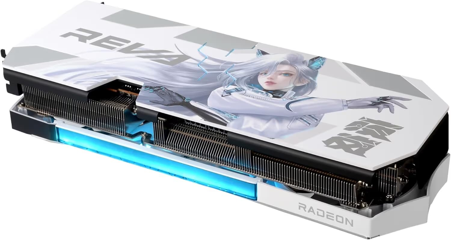 PowerColor Hellhound AMD Radeon RX 9070 XT 16GB GDDR6 Reva Edition image