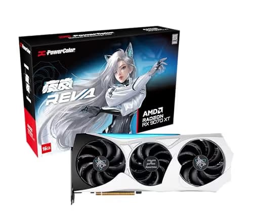 PowerColor Hellhound AMD Radeon RX 9070 XT 16GB GDDR6 Reva Edition main image