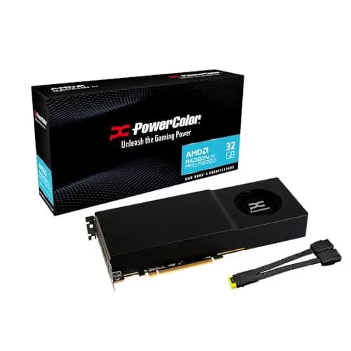 PowerColor Radeon™ AI PRO R9700 32GB GDDR6 main image