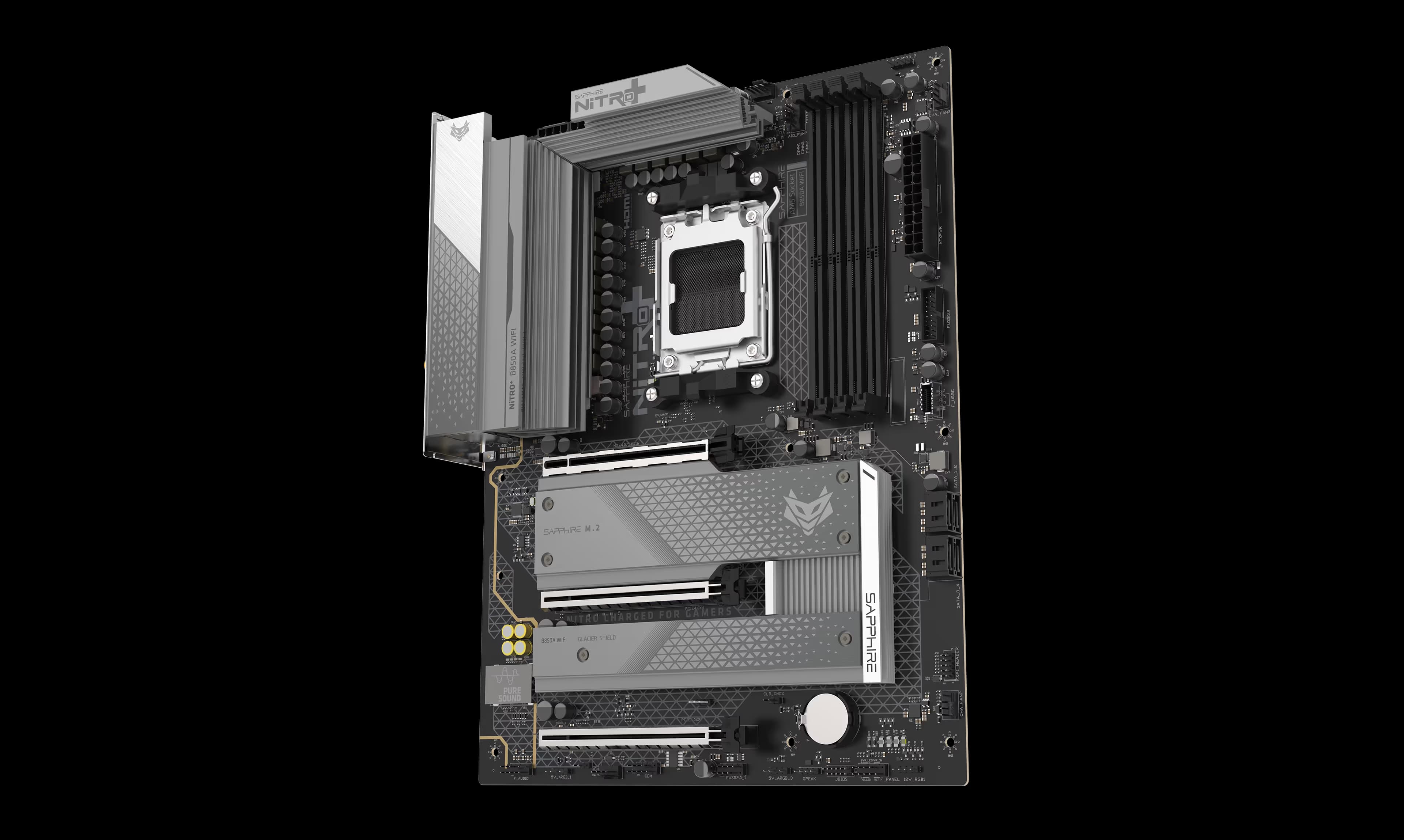 SAPPHIRE NITRO+ B850A WIFI 7 AM5 DDR5 ATX image