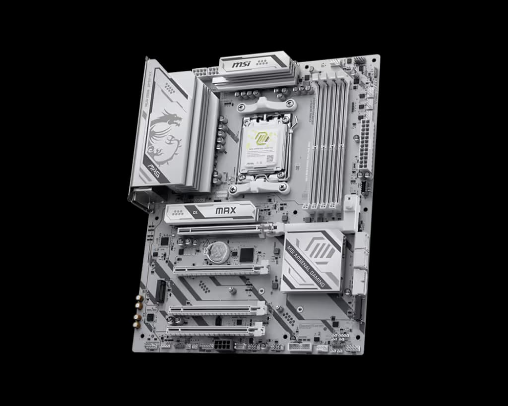 MSI MAG B850 GAMING PLUS MAX WIFI AM5 DDR5 ATX image