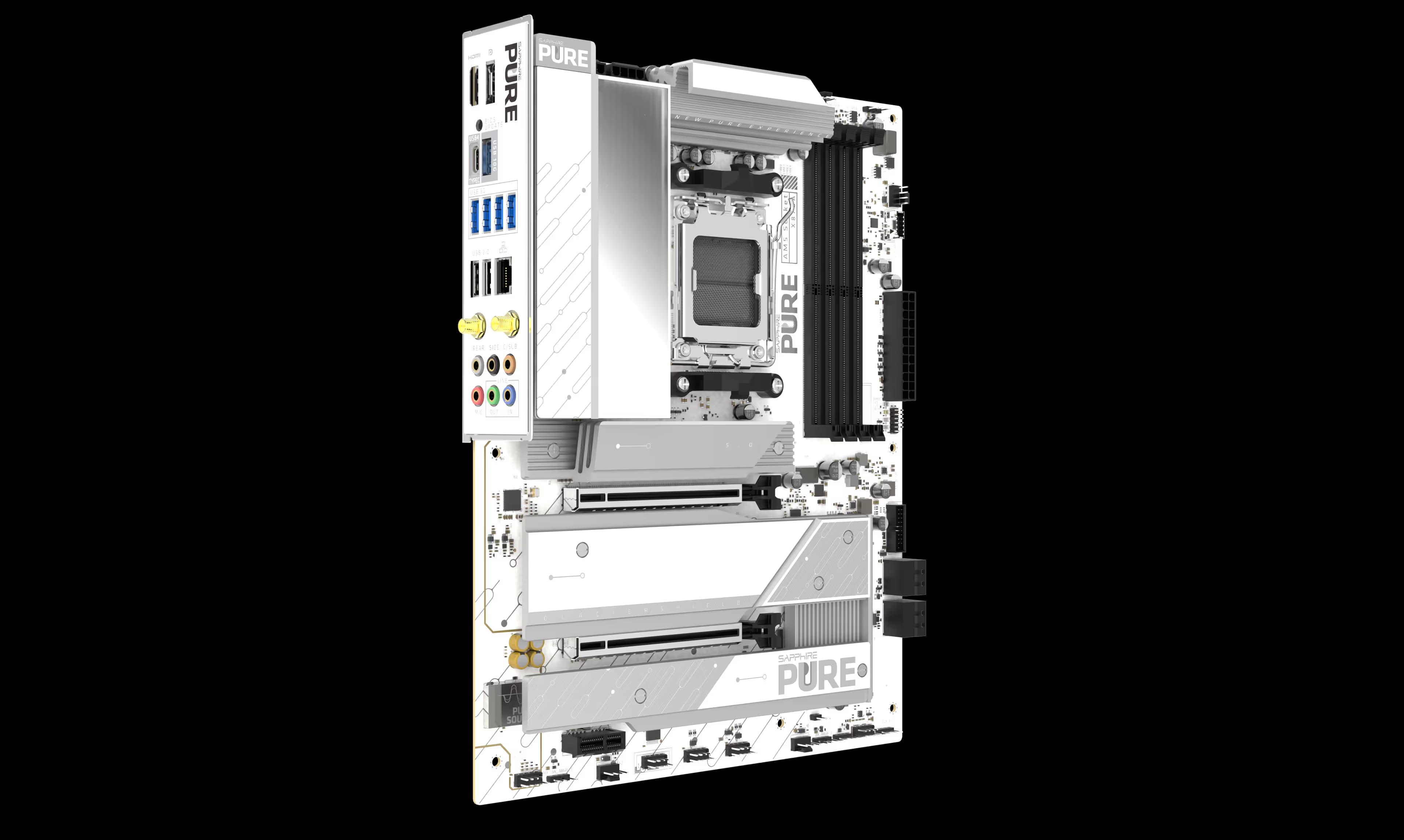 SAPPHIRE PURE X870A WIFI 7 AM5 DDR5 ATX image