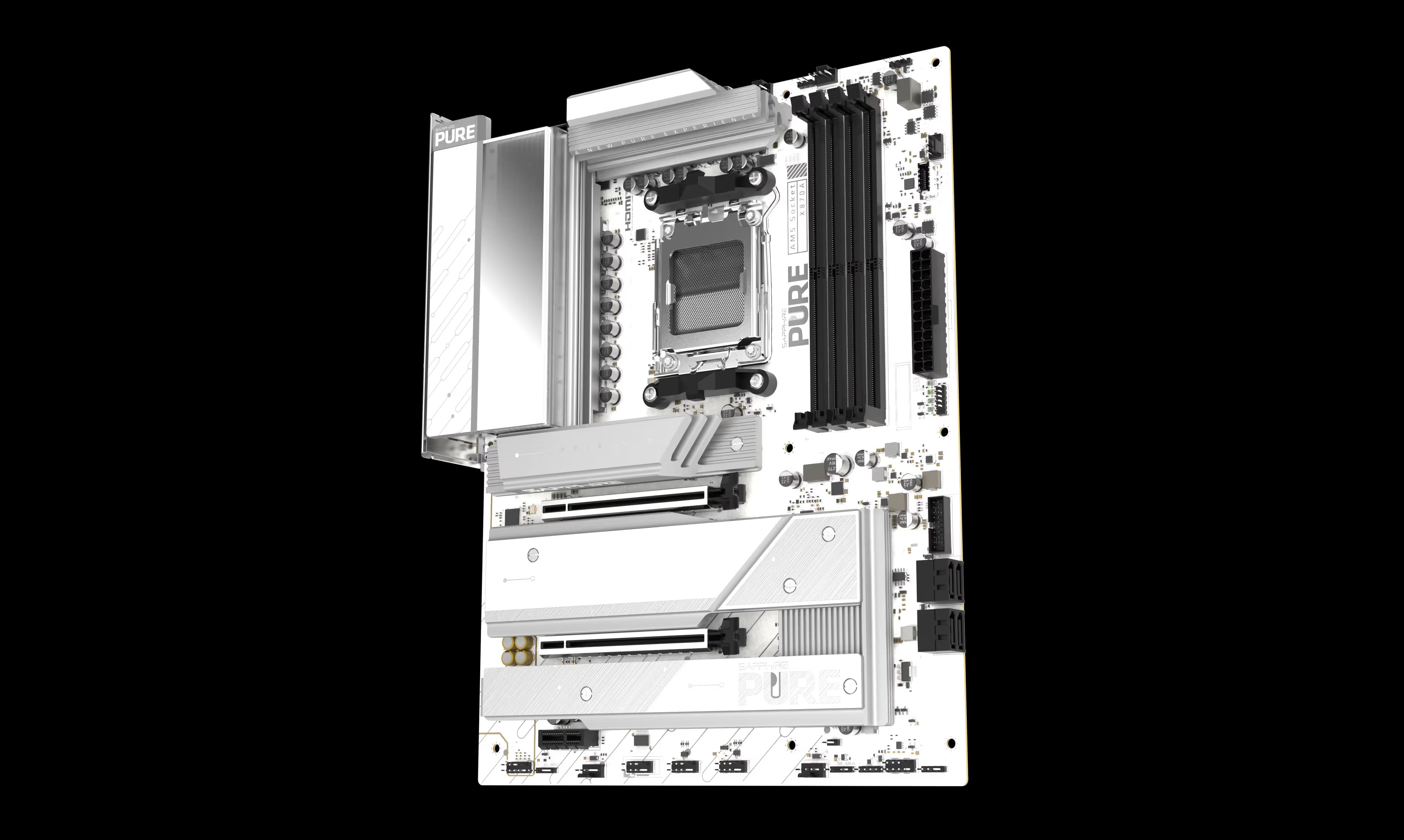 SAPPHIRE PURE X870A WIFI 7 AM5 DDR5 ATX image