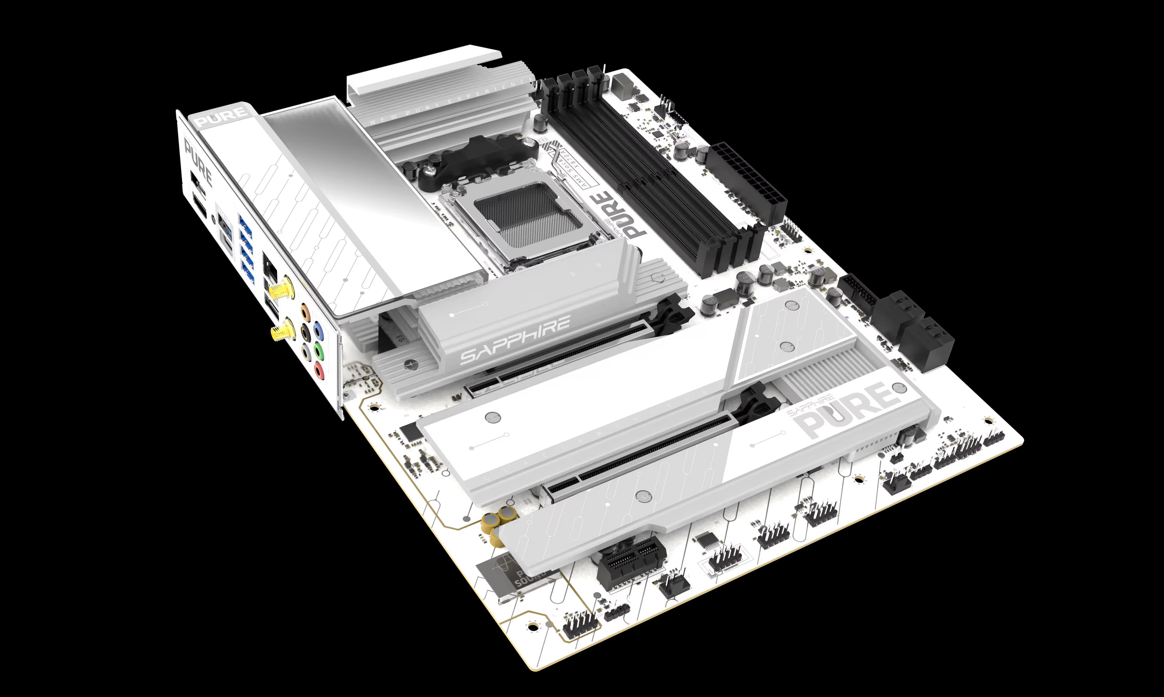 SAPPHIRE PURE X870A WIFI 7 AM5 DDR5 ATX image
