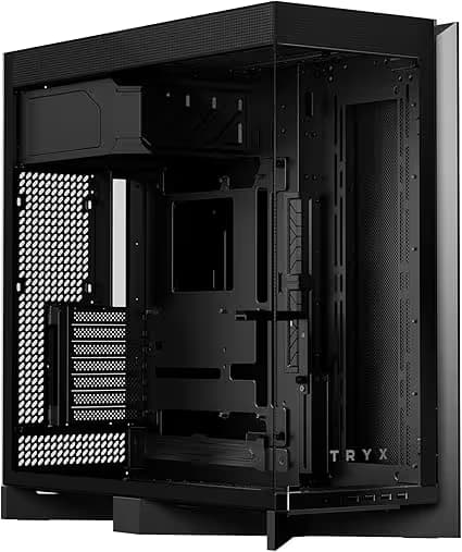 TRYX LUCA L70 ATX PC Case Panoramic Glass with Front Panel ATX Case Black main image
