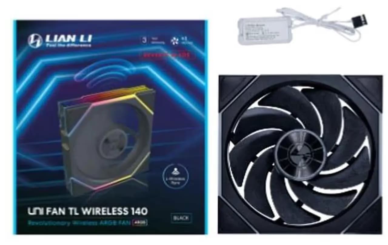 Lian Li UNI Fan TL Wireless 140mm Black RGB image