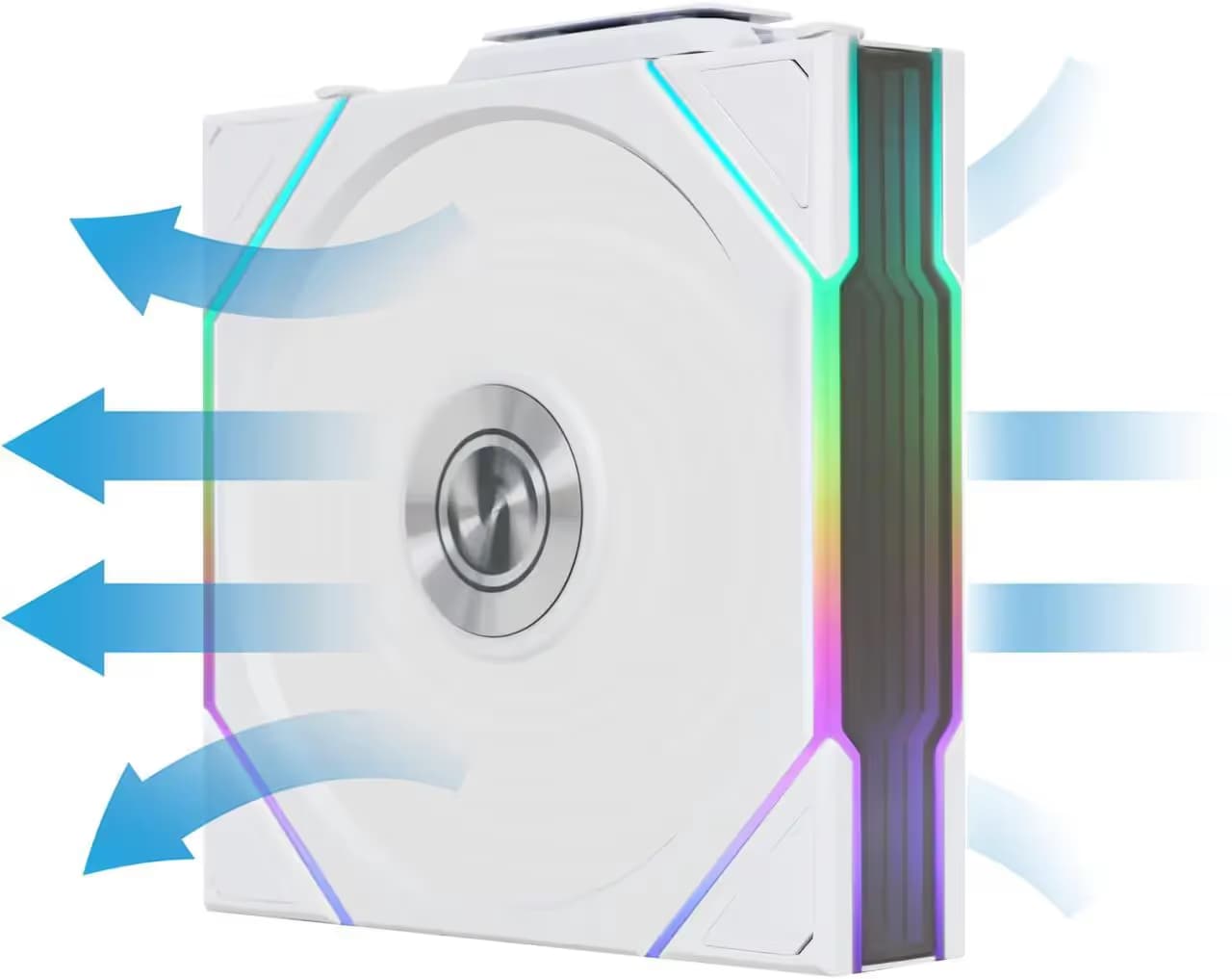 Lian Li UNI Fan TL 120mm Wireless White Reverse PWM ARGB image