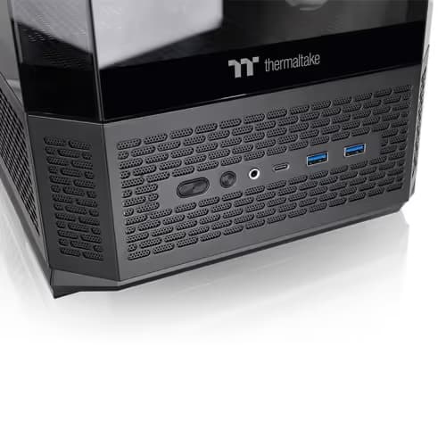 Thermaltake View 370 ARGB TG Black Mid Tower Chassis image