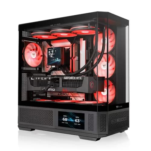 Thermaltake View 370 ARGB TG Black Mid Tower Chassis main image
