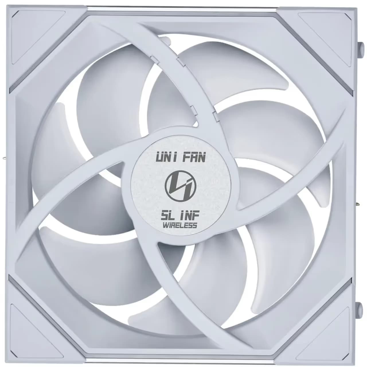 Lian Li UNI FAN SL-INF 140mm White ARGB PWM Wireless Reverse image