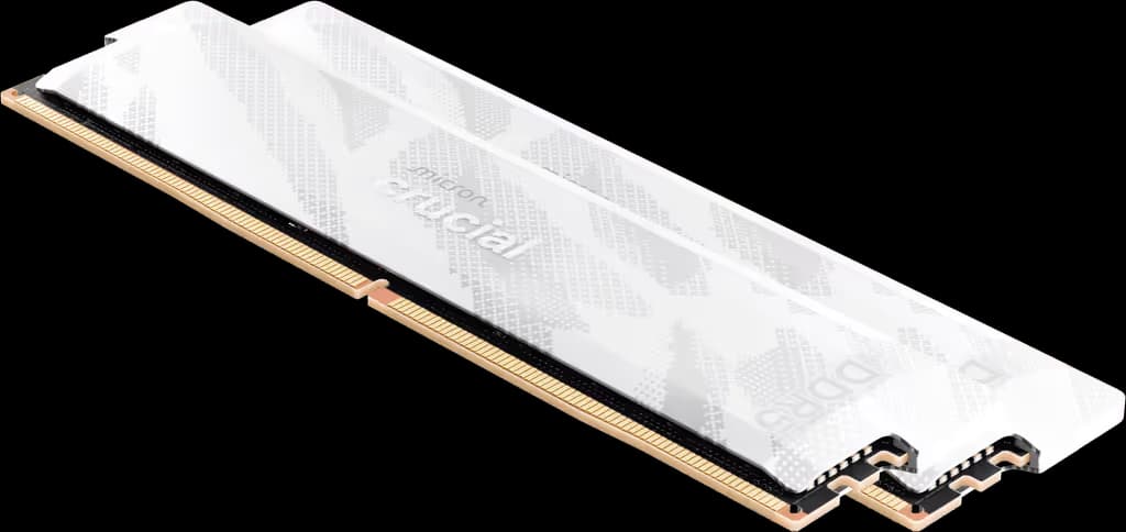 Crucial Pro 32GB (16GBx2) DDR5-6400 CL32 White main image