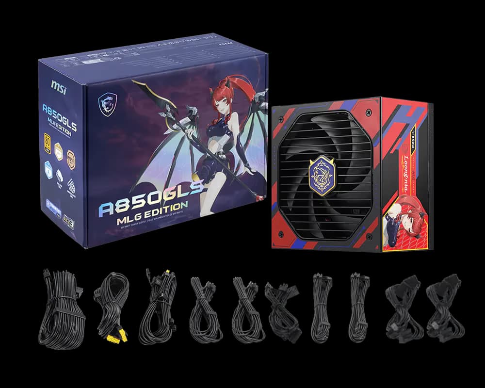 MSI A850GLS MLG EDITION PSU image