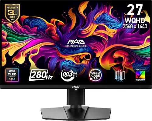 MSI MAG 271QP QD-OLED X28 27 image