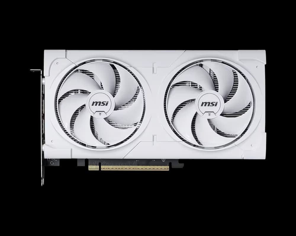 MSI GeForce RTX 5060 Ti 8G VENTUS 2X OC WHITE PLUS GDDR7 image