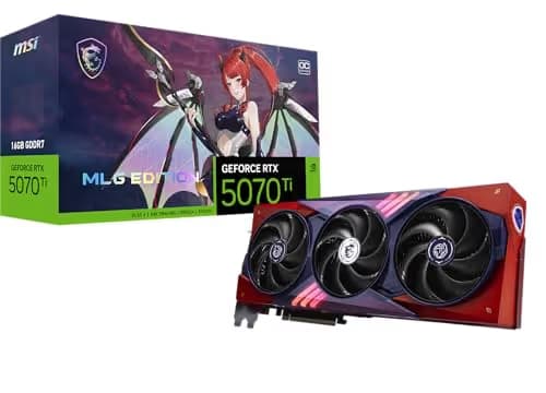 MSI GeForce RTX 5070 Ti 16G MLG EDITION OC GDDR7 image