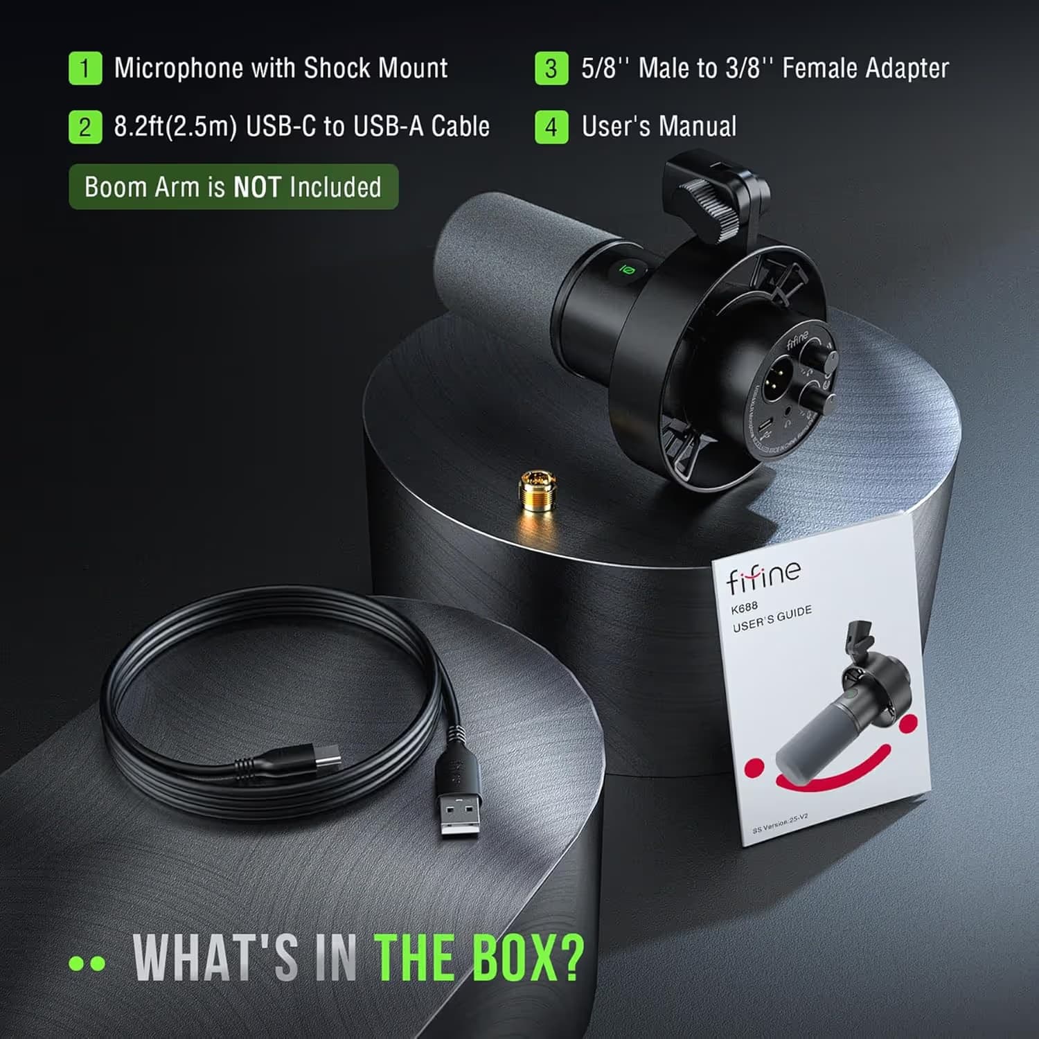 FIFINE AmpliTank K688 USB/XLR Dynamic Microphone image