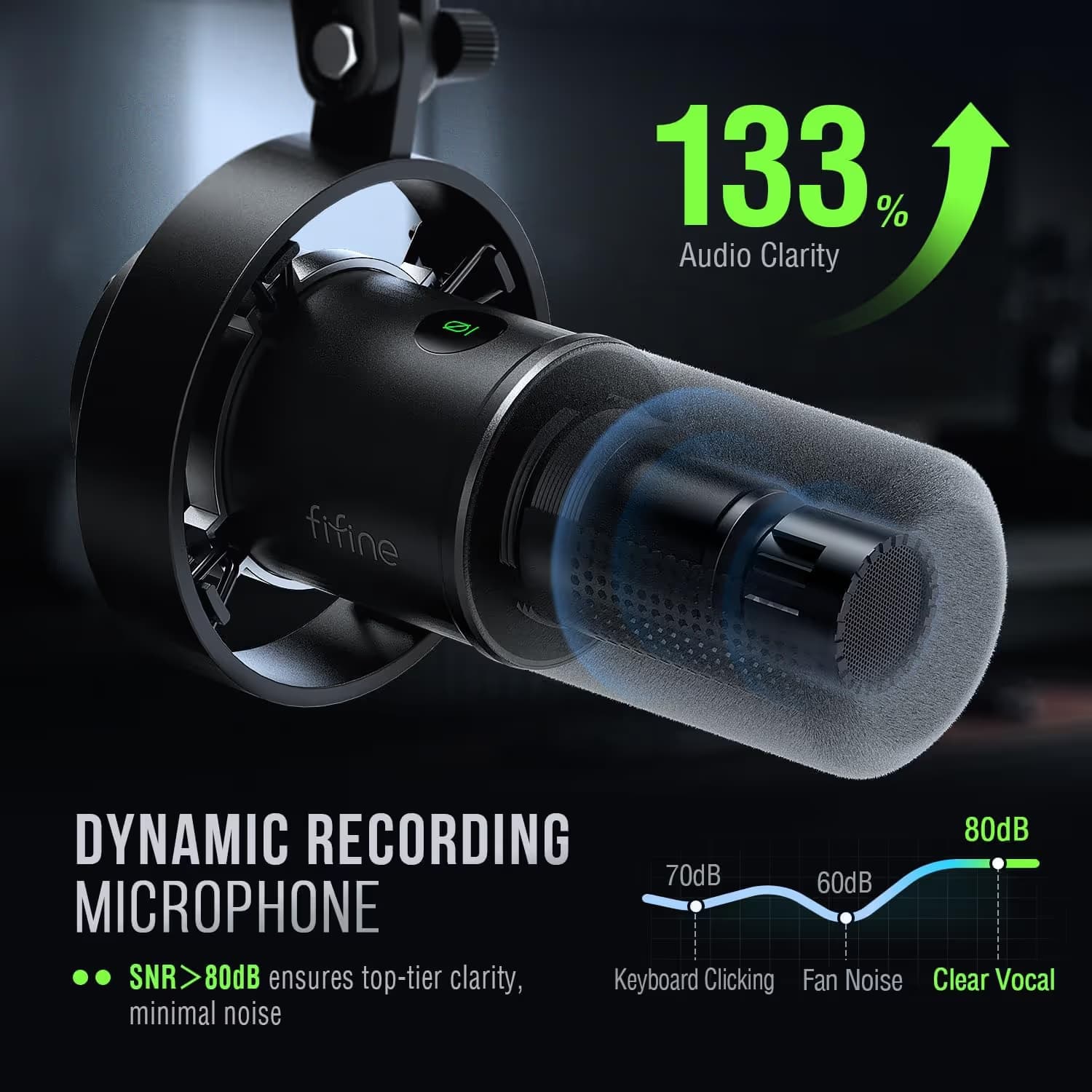 FIFINE AmpliTank K688 USB/XLR Dynamic Microphone image
