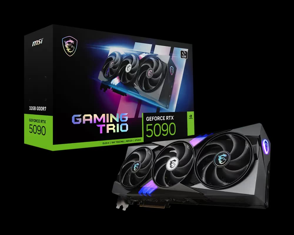MSI GeForce RTX 5090 32G GAMING TRIO 32GB GDDR7 image