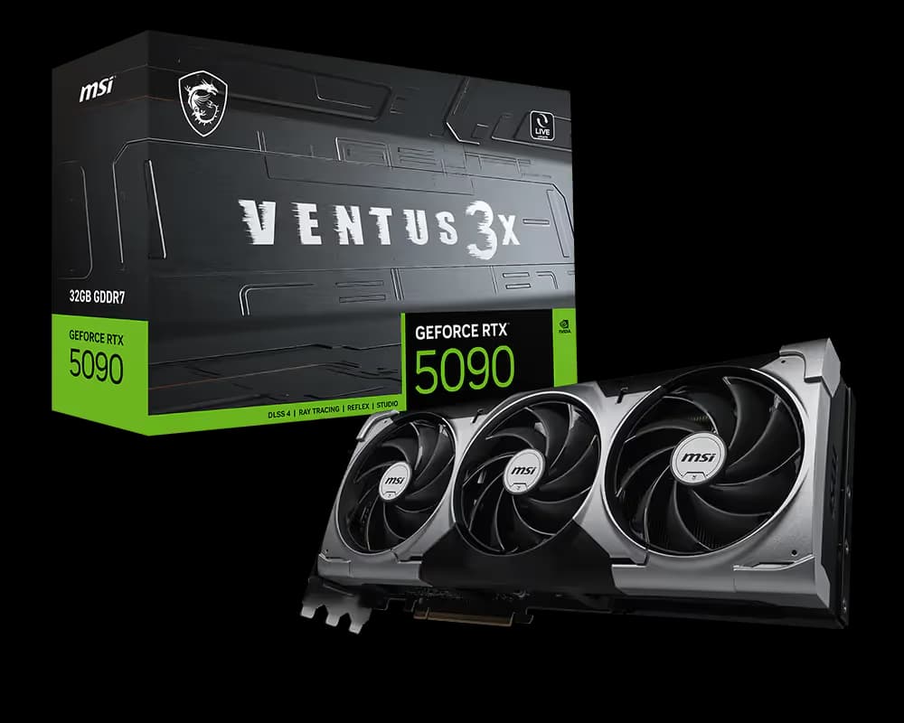 MSI GeForce RTX 5090 32G VENTUS 3X GDDR7 image