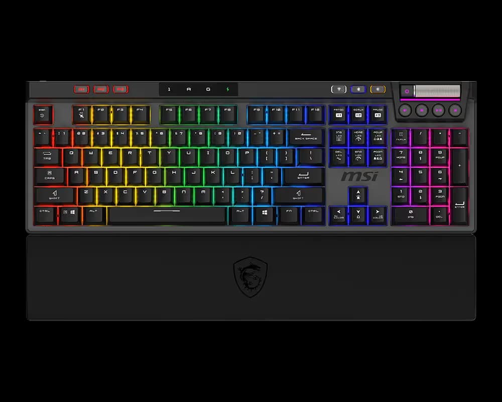 MSI STRIKE PRO Wireless Gaming Keyboard image