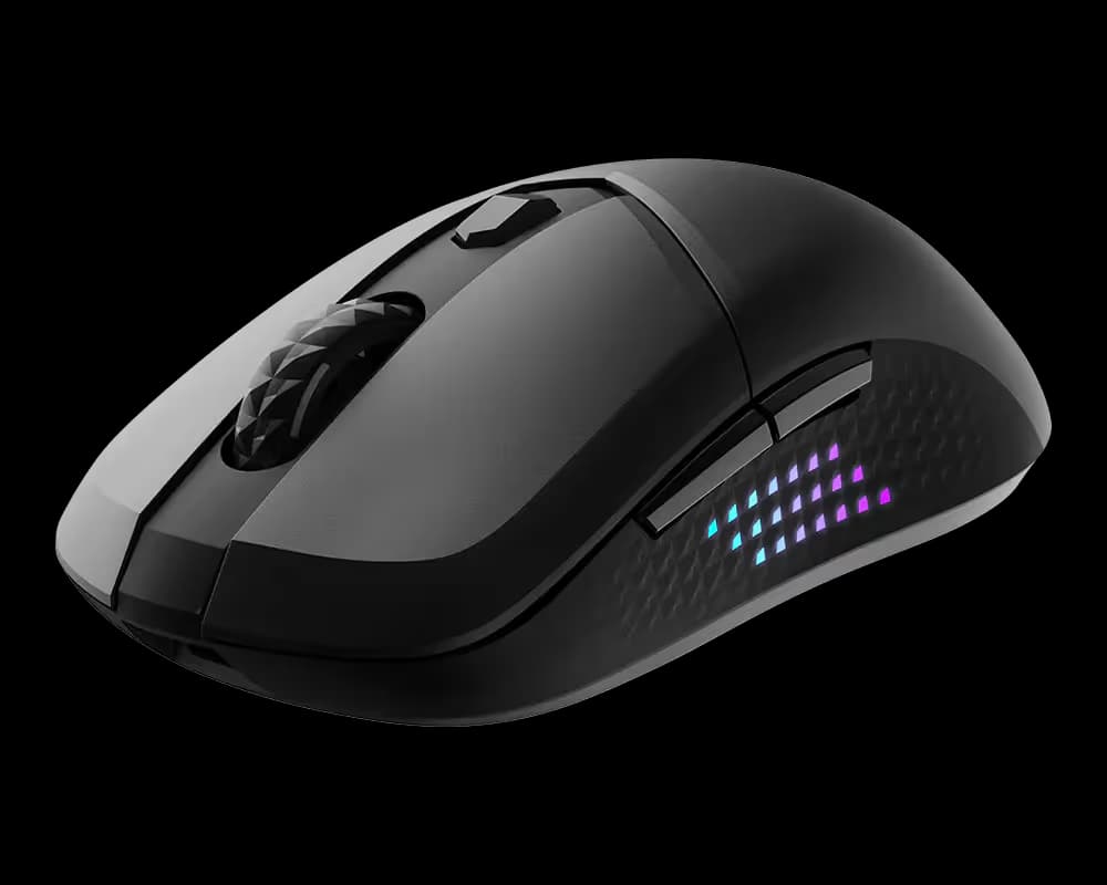MSI VERSA 300 Elite Wireless Black Gaming Mouse image