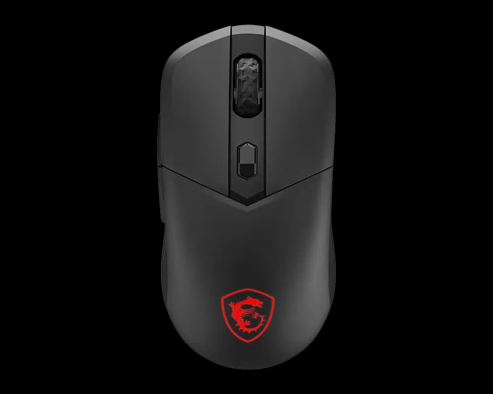 MSI VERSA 300 Elite Wireless Black Gaming Mouse main image