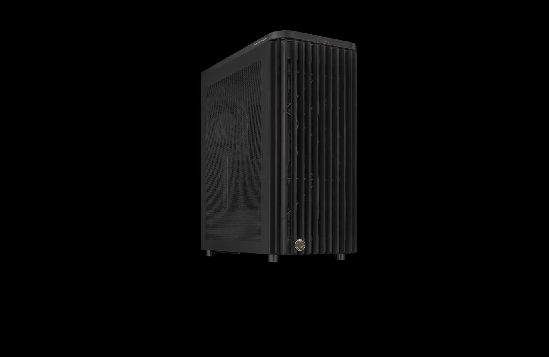 Asus ProArt PA401 Wood Edition ATX Mid Tower Black Mesh image