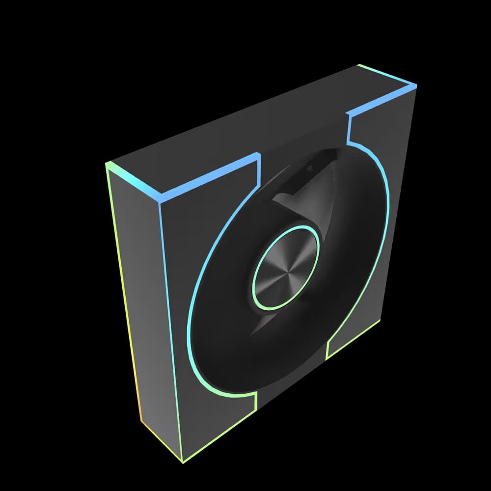 darkFlash DM8 LINE 120mm Black image