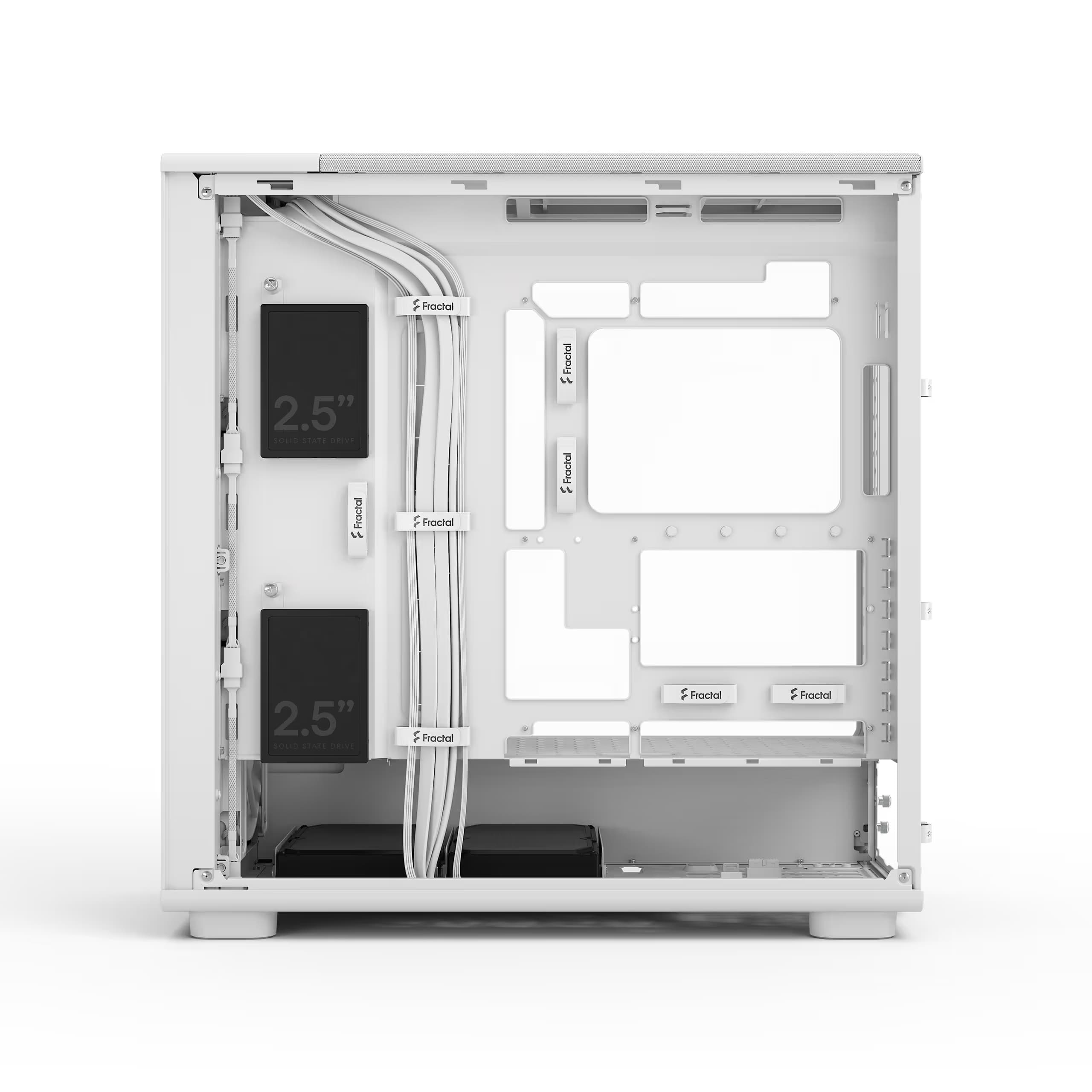 Fractal Design Epoch XL White TG Clear image