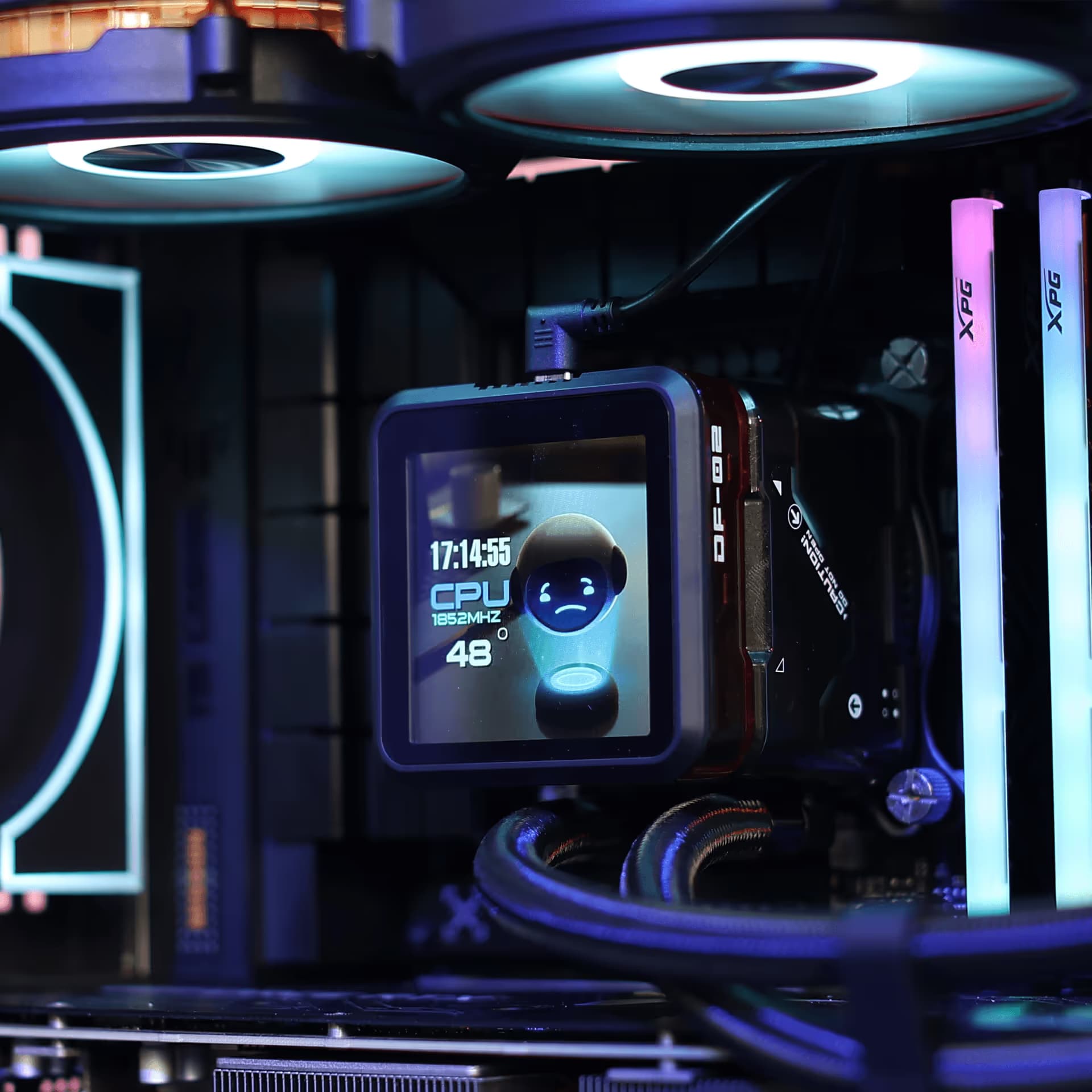 darkFlash EXPLORE DE360 Liquid CPU Cooler Black image