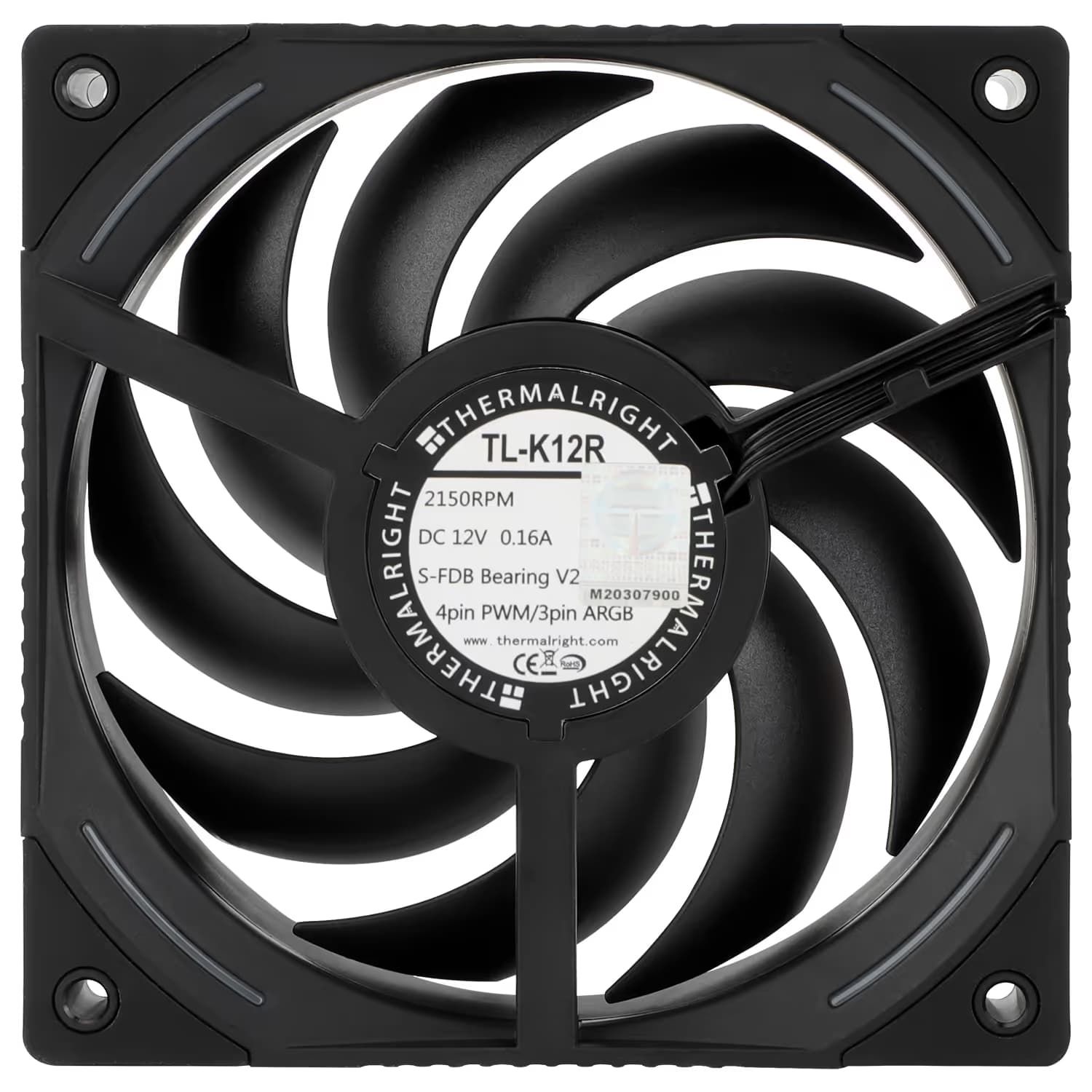 Thermalright TL-K12R 120mm Black image