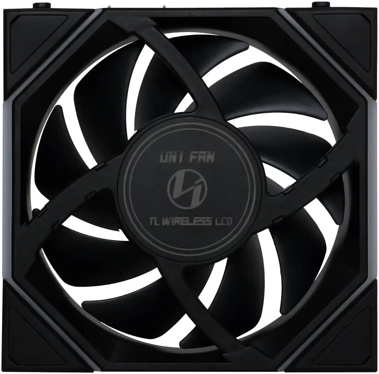  Lian Li UNI FAN TL120 LCD Wireless 120mm Black Reverse Blade image