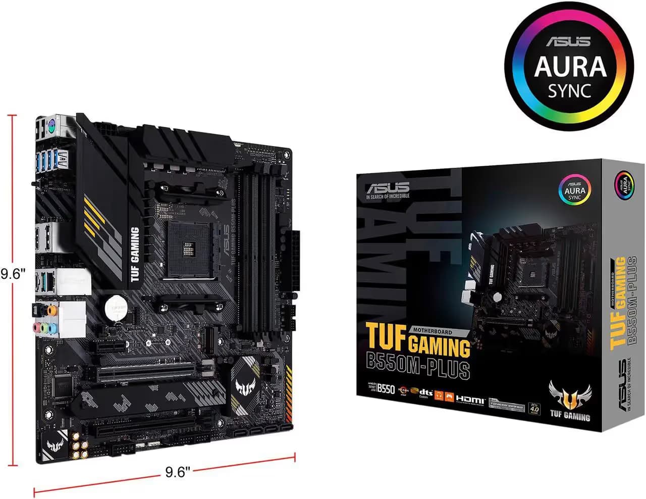 ASUS TUF GAMING B550M-PLUS image