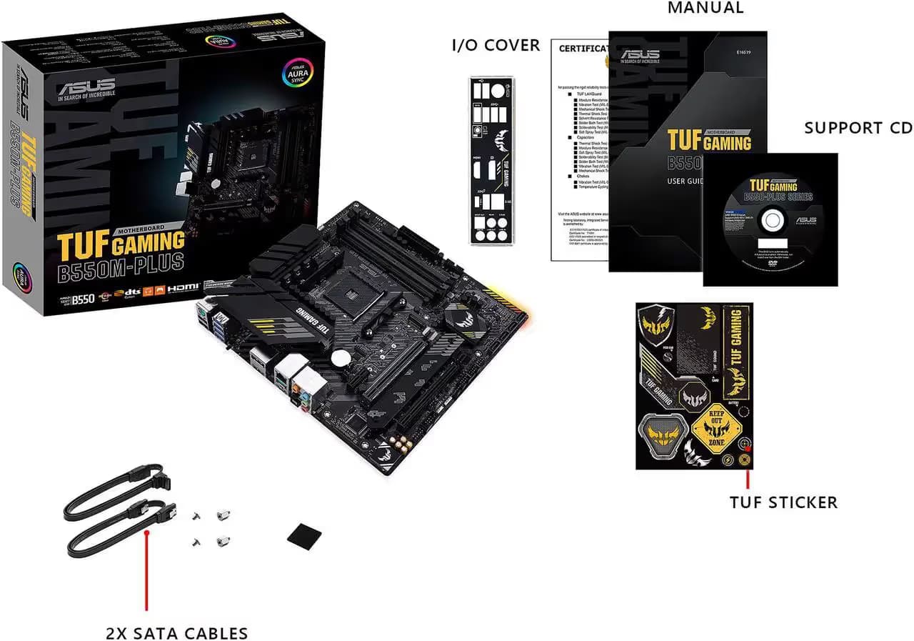 ASUS TUF GAMING B550M-PLUS image