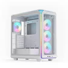 iBUYPOWER Element Pulse X Gaming Case - White main image