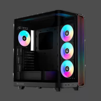 iBUYPOWER Trace X RGB Gaming Case - Black image