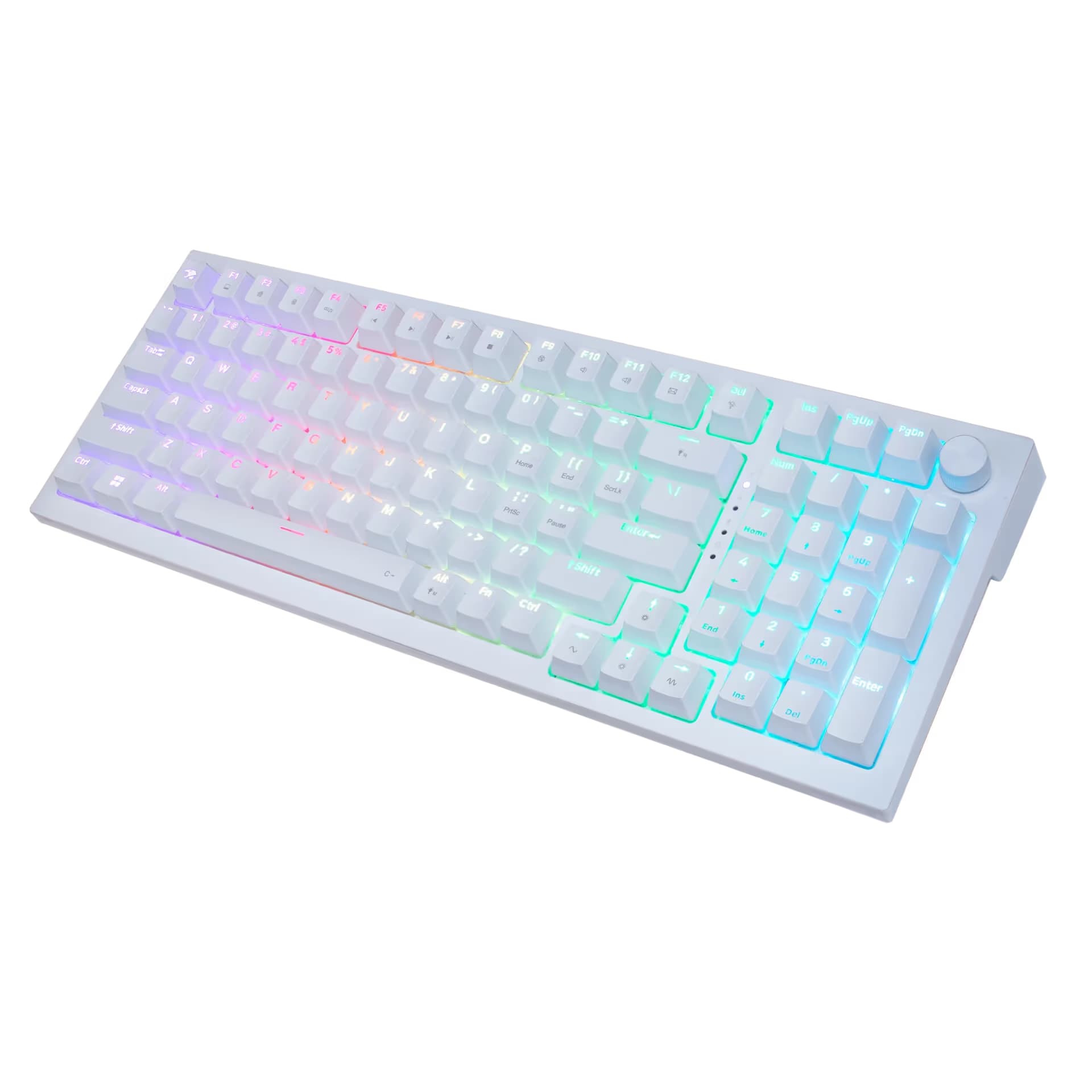iBUYPOWER MK9 Pro RGB Mechanical Gaming Keyboard- White image