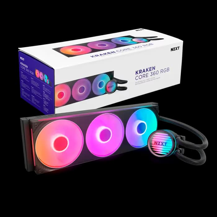 NZXT Kraken Core 360 RGB Black image