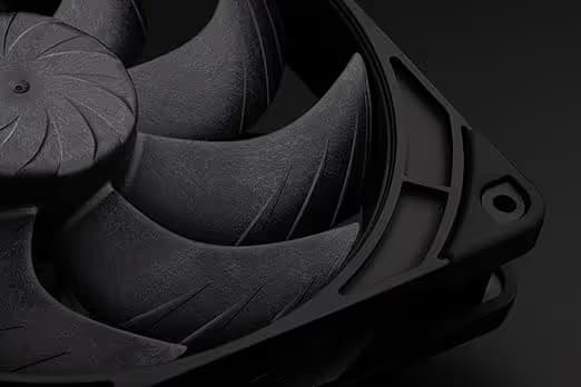 Noctua NF-A14x25 G2 chromaxBlack 140mm image