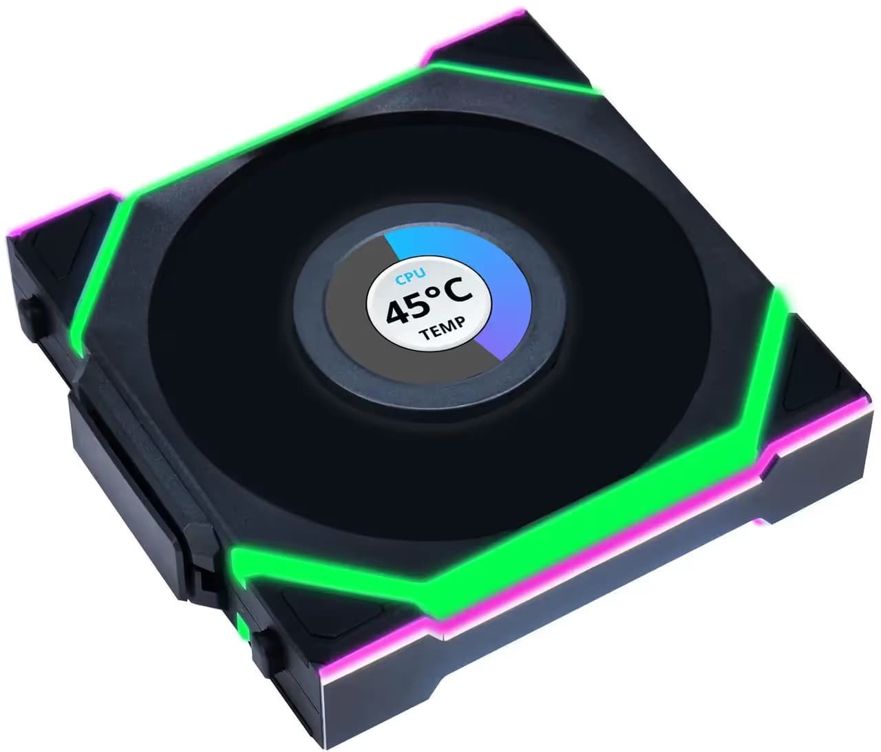 Lian Li UNI FAN SL Wireless LCD 120mm Black image