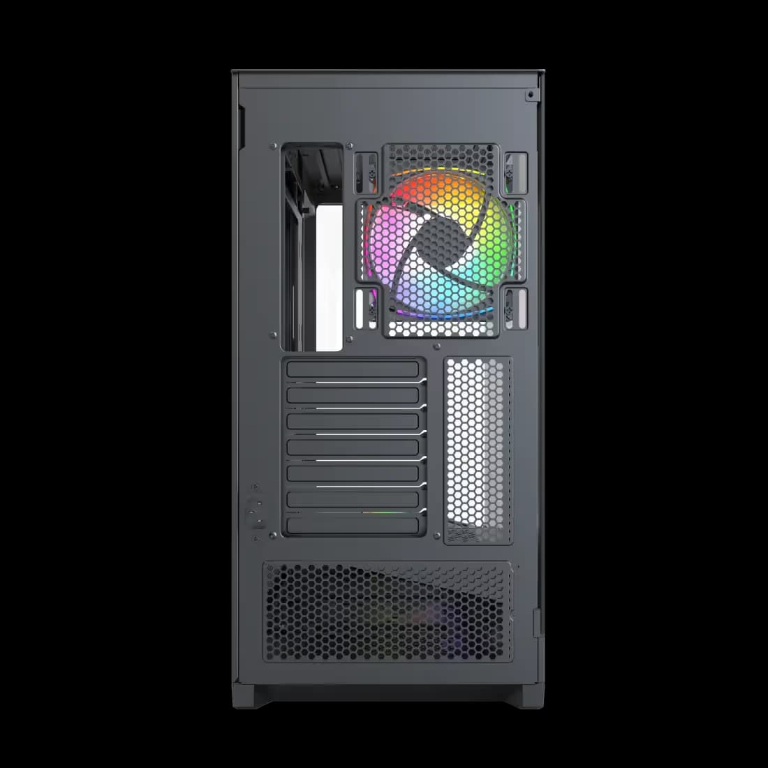 Montech Sky 3 ATX Mid Tower with Tempered Glass Side Panel - Black image