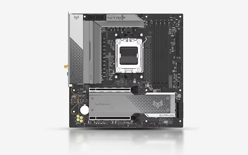SAPPHIRE NITRO+ B850M WIFI AM5 DDR5 Micro-ATX main image