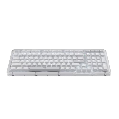 Logitech Alto Keys K98M Wireless Mechanical Keyboard, Customizable Keyboard with Vibration Absorbing Gasket, Backlit Keys, Bluetooth, USB-C Charging, for PC, Mac, Laptops - Off-White main image