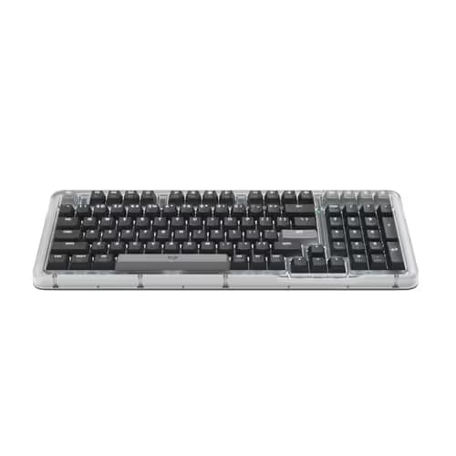 Logitech Alto Keys K98M Wireless Mechanical Keyboard, Customizable Keyboard with Vibration Absorbing Gasket, Backlit Keys, Bluetooth, USB-C Charging, for PC, Mac, Laptops - Graphite image