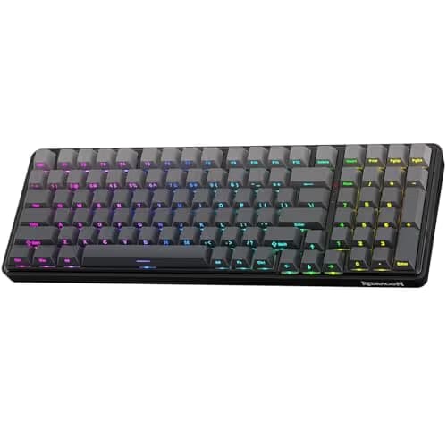 Redragon K744 GB PRO 99 Keys Wireless Gasket RGB Gaming Keyboard, 3-Mode Mechanical Keyboard w/Hot-Swap Socket, Gradient PBT Keycaps & 5-Layer Noise Dampening, Custom Linear Switch main image