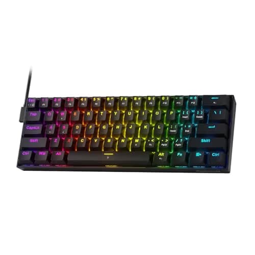 Redragon K617 HE Rapid Trigger Gaming Keyboard  Essential Black image