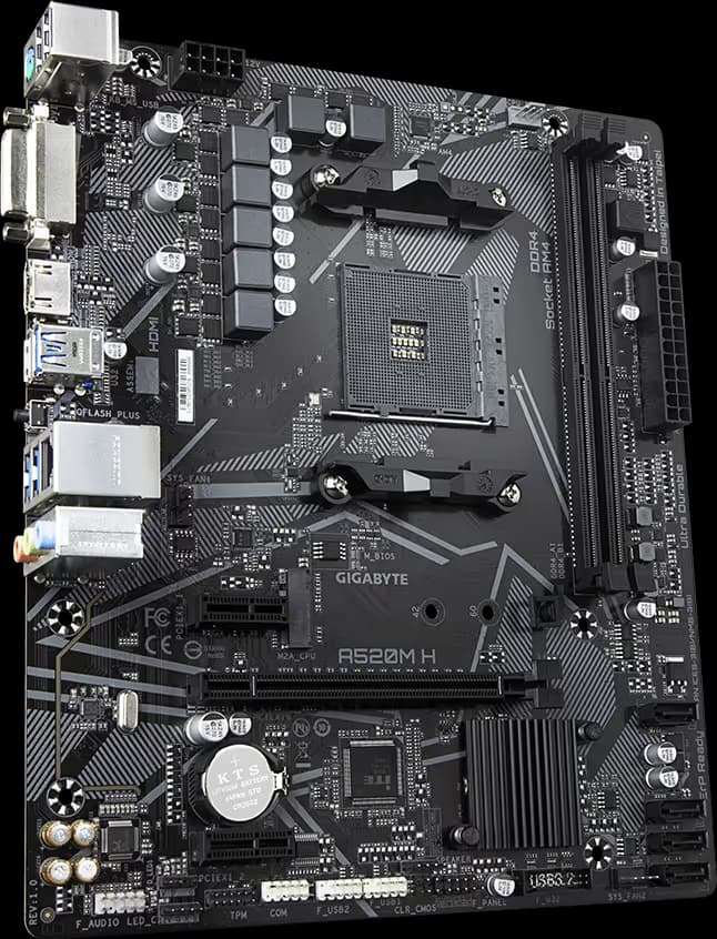 Gigabyte A520M H (Rev. 1.x) image