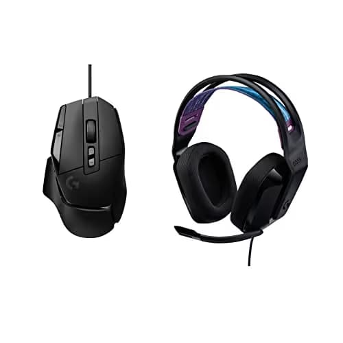 Logitech G502 X Wired Gaming Mouse + G335 Wired Gaming Headset - Black main image