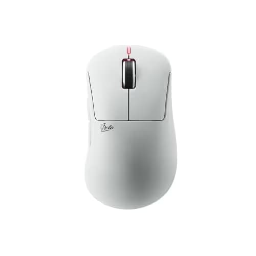 Pulsar Gaming Gears ZywOo The Chosen Mouse Wireless Gaming Mouse, Ultra Lightweight 1.94 oz (55g), Optical Switch, 32000 DPI, 750 IPS, XS-1 Sensor, 8k Compatible (Mini, White) image